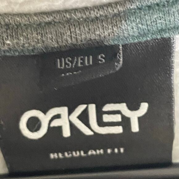 Oakley Factory Pilot Camo Hoodie Men’s Small Green Pullover Sweatshirt - Picture 7 of 10